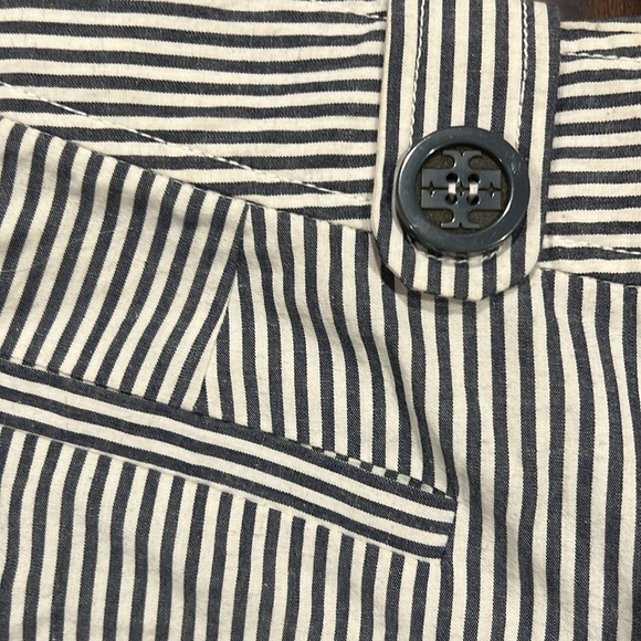 Tory Burch pants blue/white stripes , size 6 - Picture 6 of 6